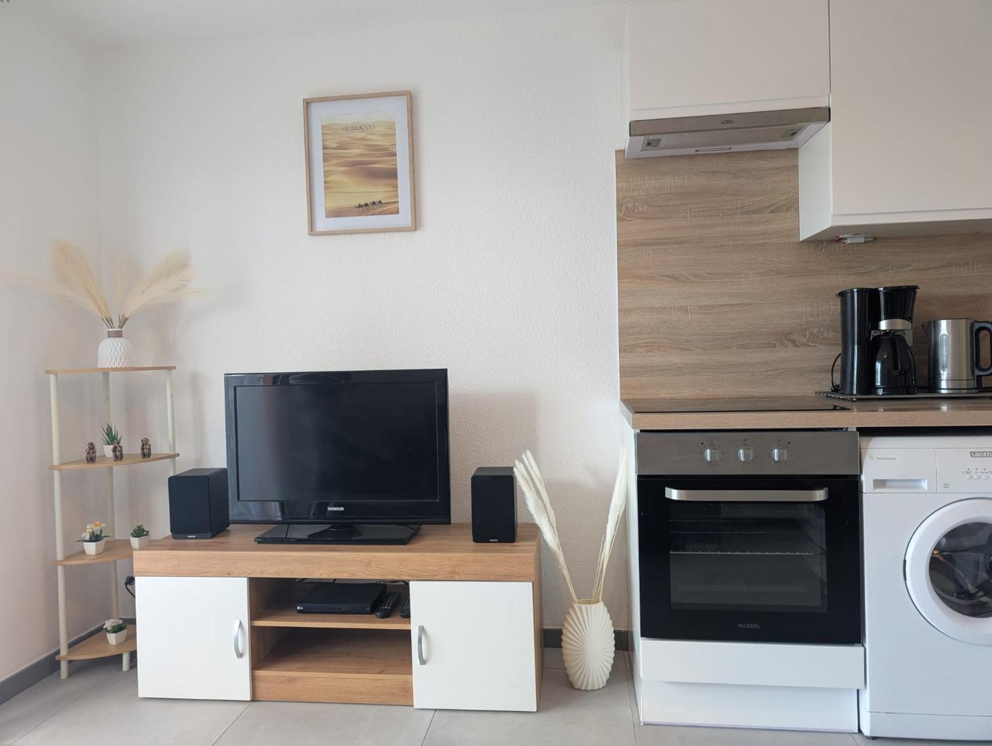 Studio Cabine 4 Personnes Cap D'Adge Agde Buitenkant foto