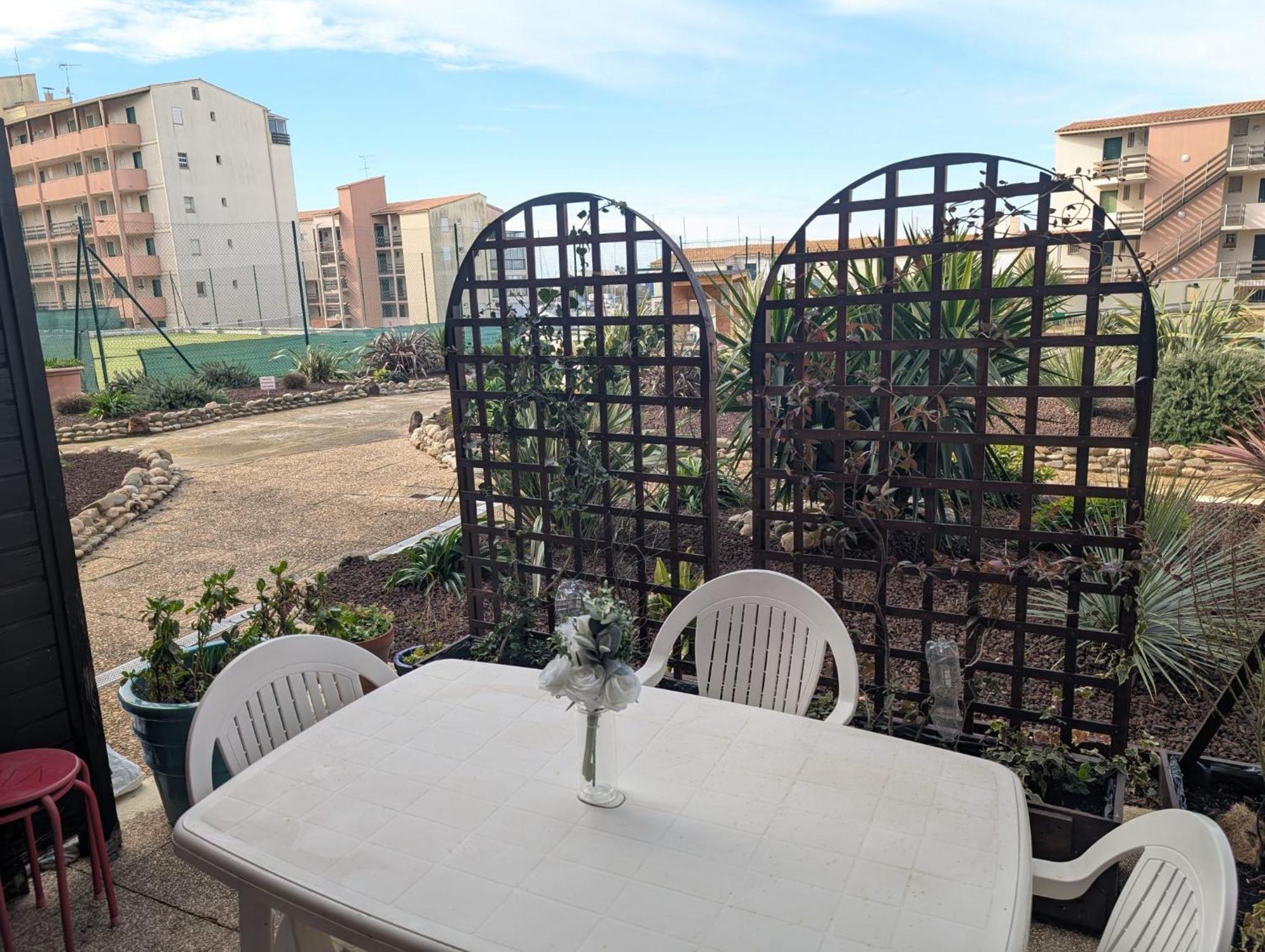 Studio Cabine 4 Personnes Cap D'Adge Agde Buitenkant foto
